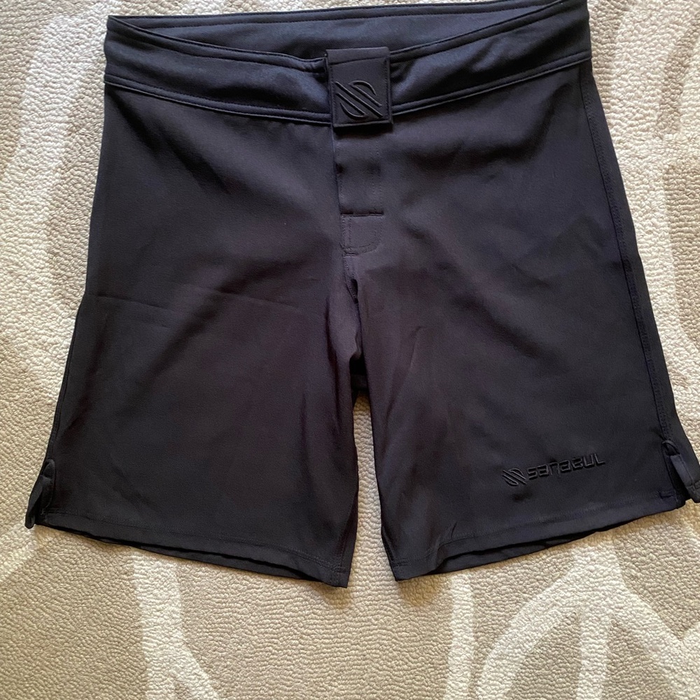 Men's Sanabul Sleek Black Athletic Shorts